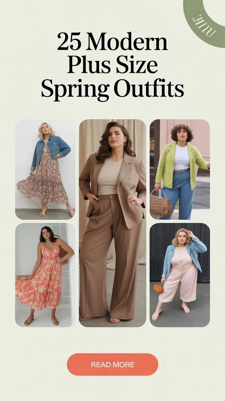Modern Plus Size Spring Outfits 2026: Fresh Inspiration for Curvy Style