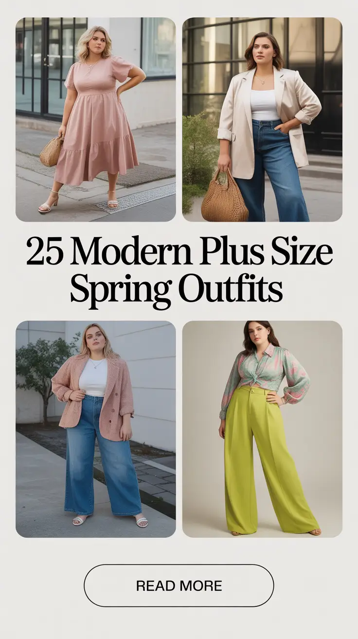 Modern Plus Size Spring Outfits 2026: Fresh Inspiration for Curvy Style
