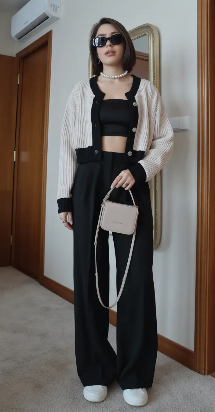 modern spring outfits 2026 trends Sporty Elegance With Modern Minimal Layers