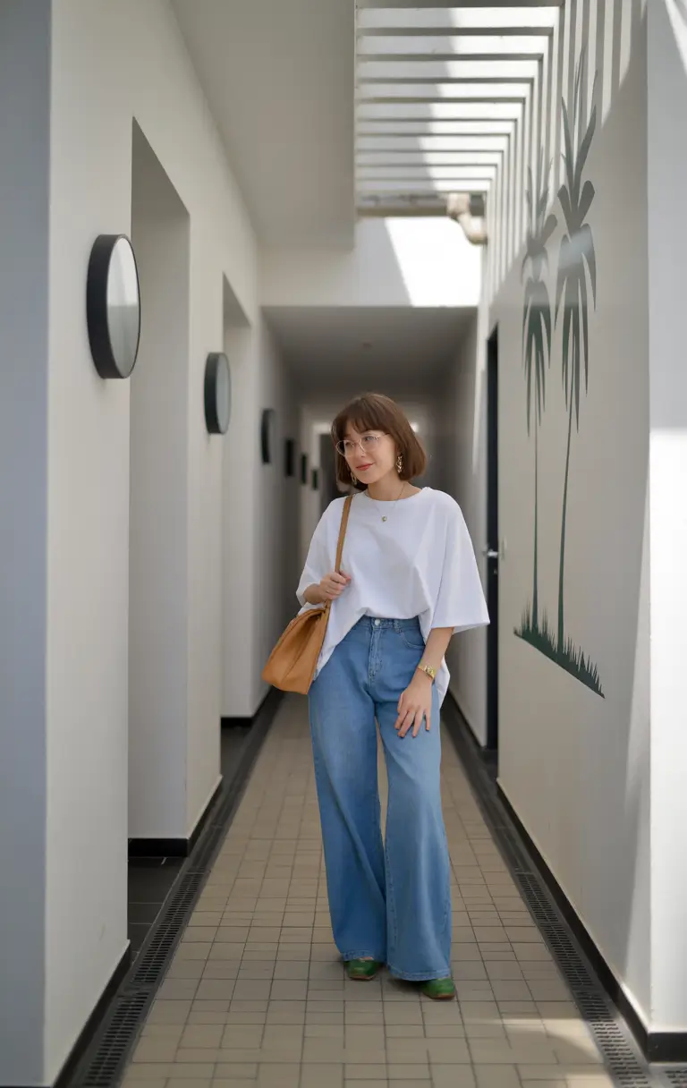 modern spring outfits 2026 trends Relaxed Brightness With Oversized Spring Lines