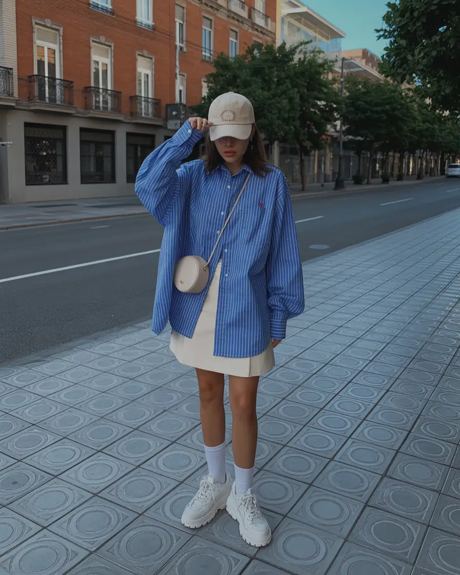 modern spring outfits 2026 trends Sporty Prep With a Modern Twist