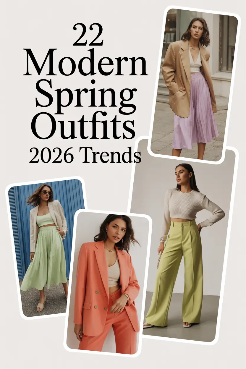 Modern Spring Outfits 2026 Trends: Fresh Looks for a New Season