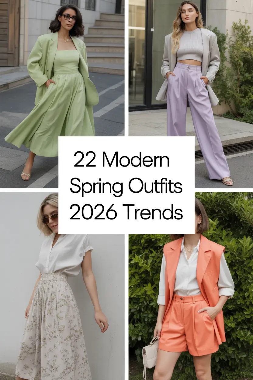 Modern Spring Outfits 2026 Trends: Fresh Looks for a New Season