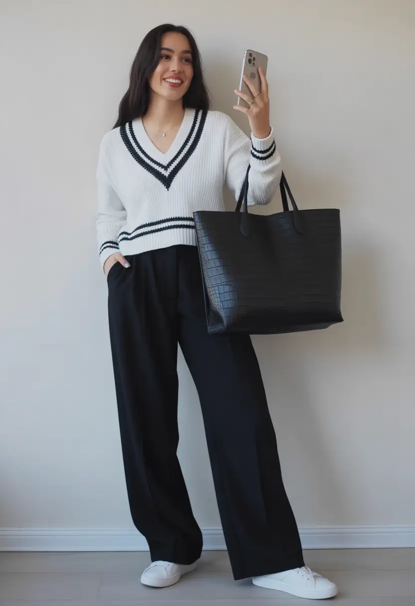 modern spring workwear 2026 Sporty chic for easy office mornings