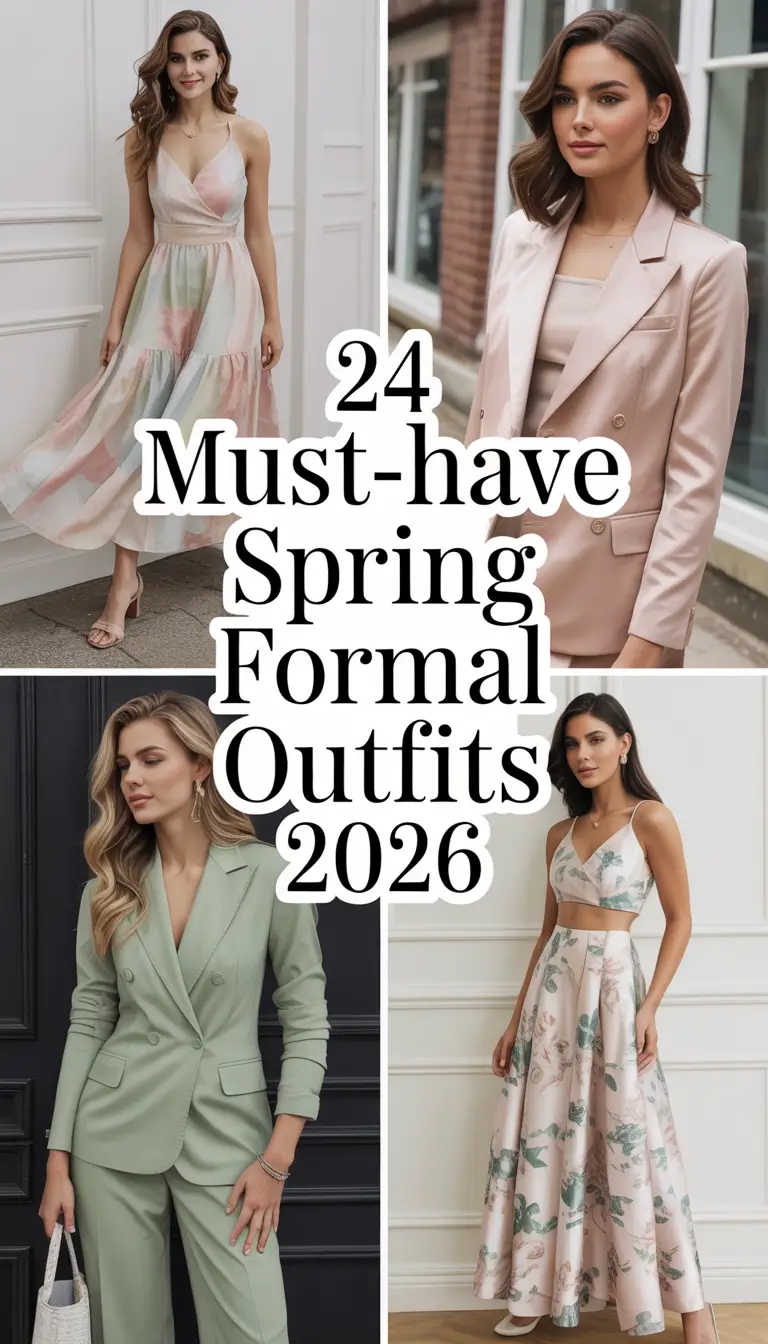 Must-Have Spring Formal Outfits 2026: Fresh Ideas for Every Woman’s Style