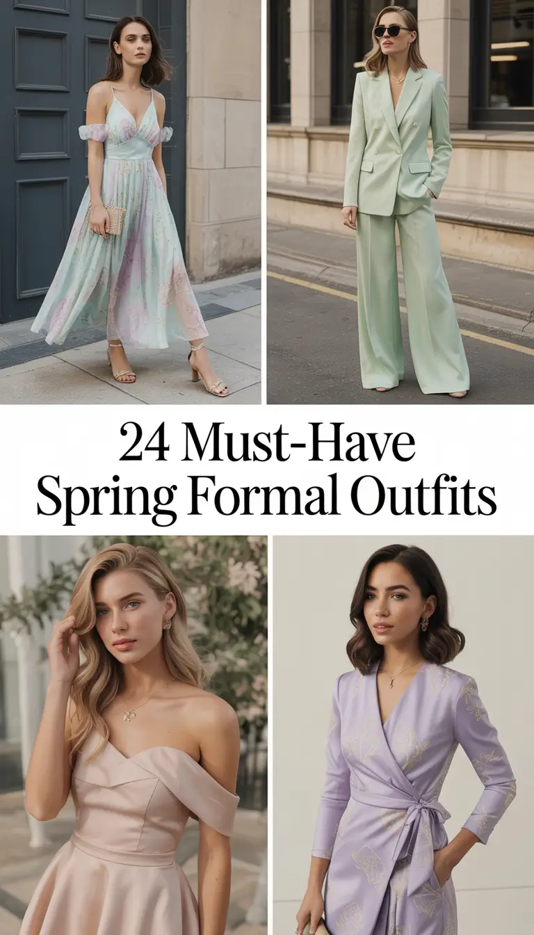 Must-Have Spring Formal Outfits 2026: Fresh Ideas for Every Woman’s Style