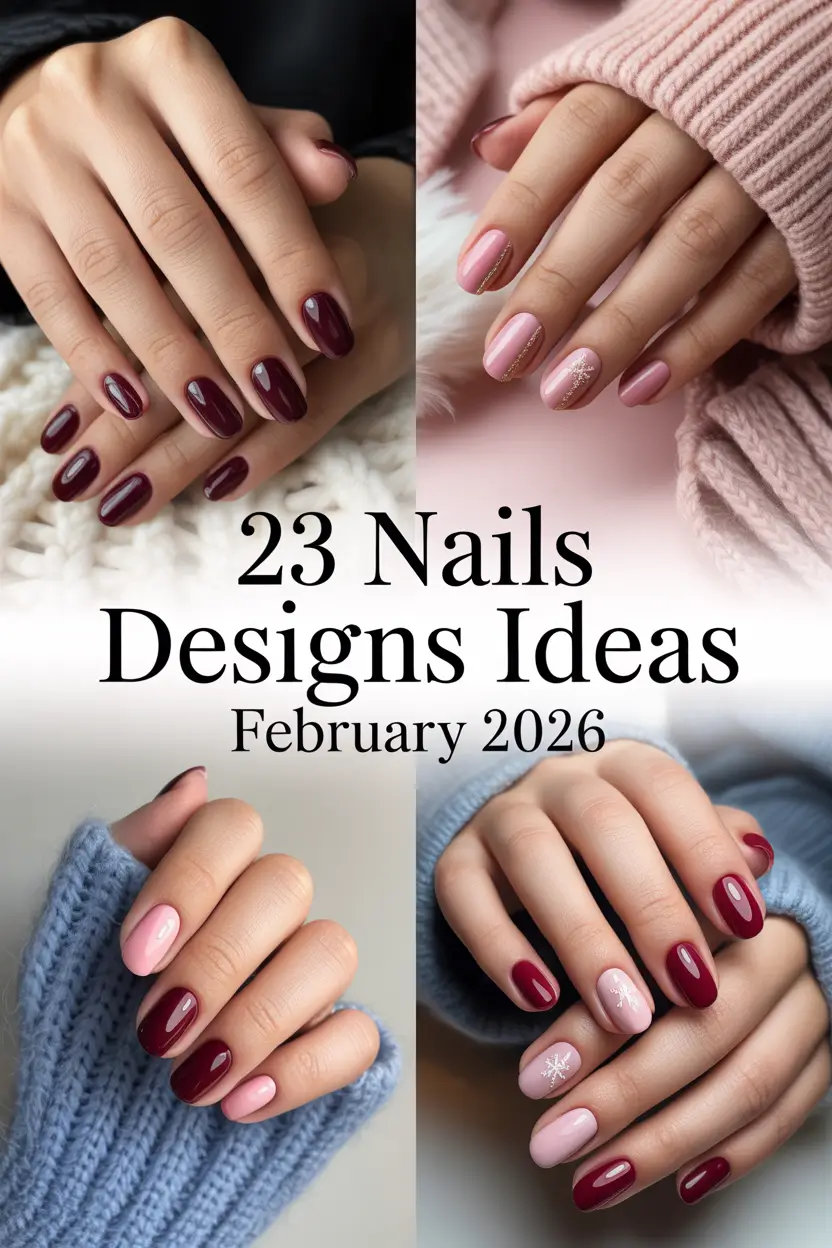 Best Nails Designs Ideas February 2026 for Winter Style Inspiration