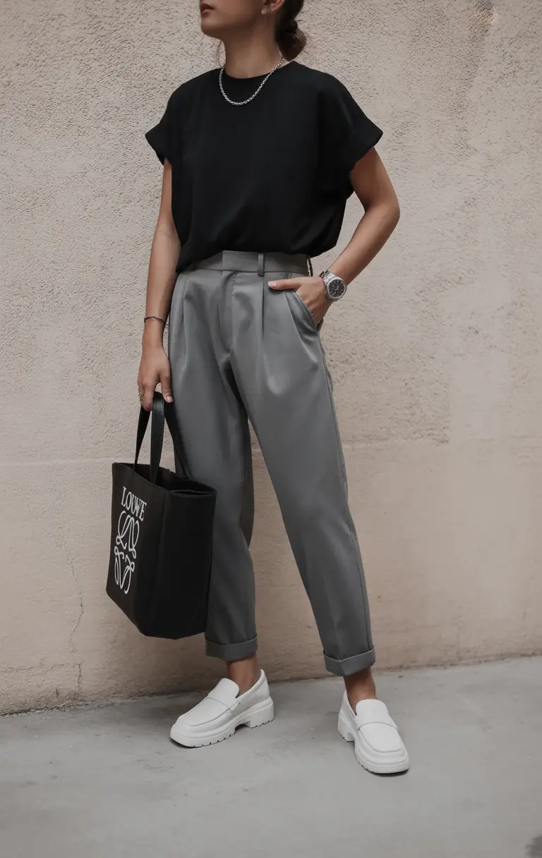 natural spring wardrobe inspiration 2026 Minimal Tailoring That Feels Fresh