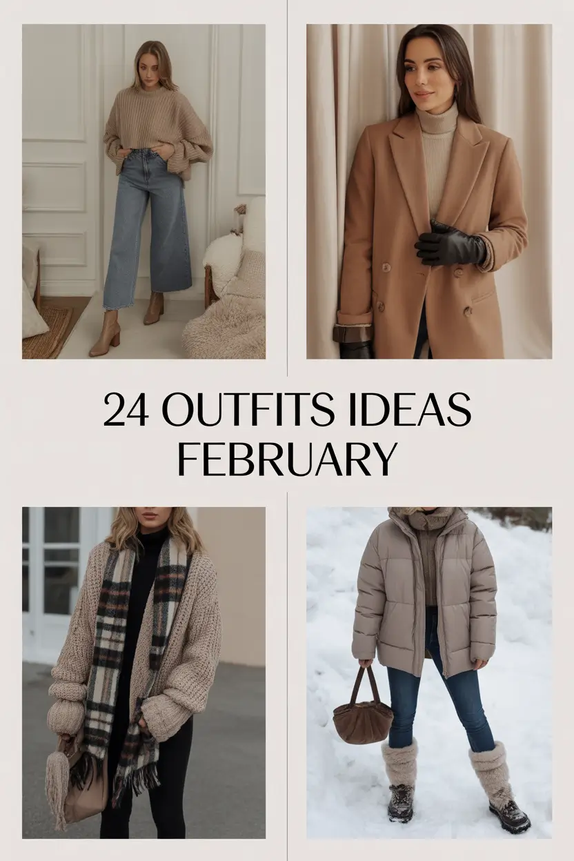 Outfits Ideas February 2026 – Stylish Winter Looks to Inspire Your February Wardrobe