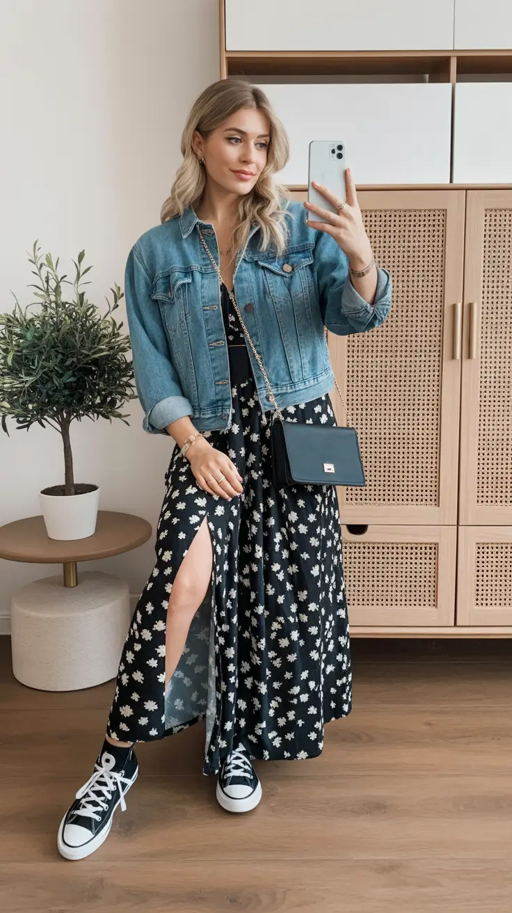 Simple Every Day Spring Outfits 2026 Floral movement meets playful spring energy