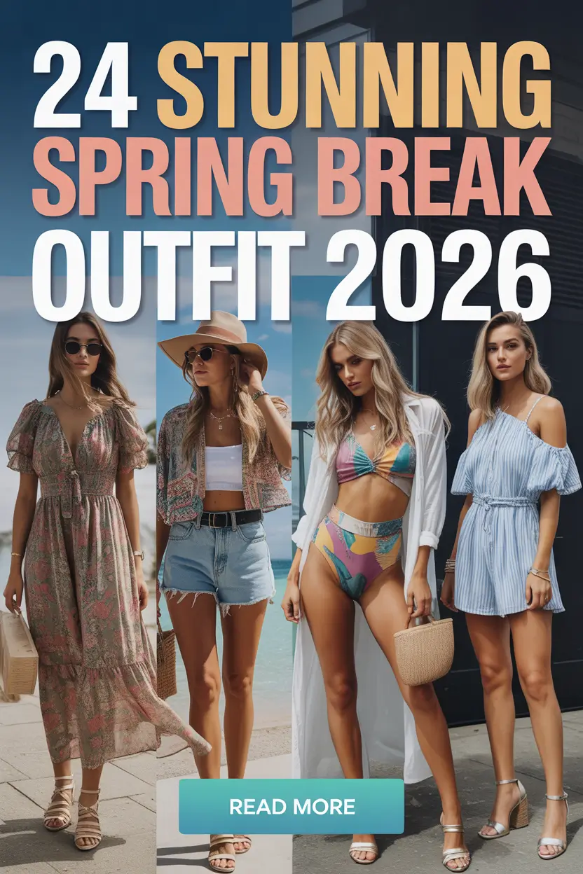 Stunning Spring Break Outfit 2026: Fresh Inspo for a Cute, Beach-Ready Look