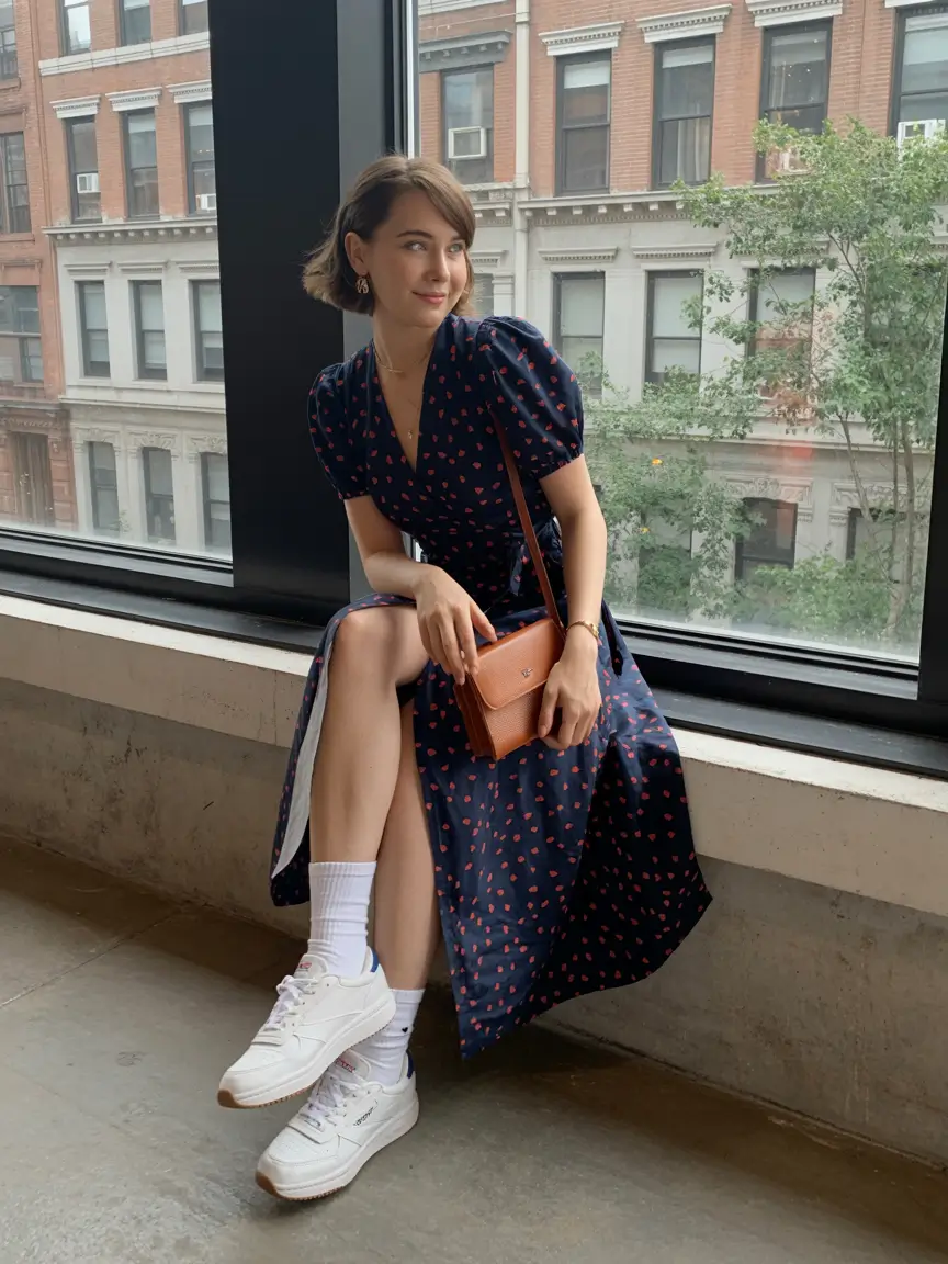 stylish spring outfits for sunday 2026 Playful Dress Style for a Brunch Sunday