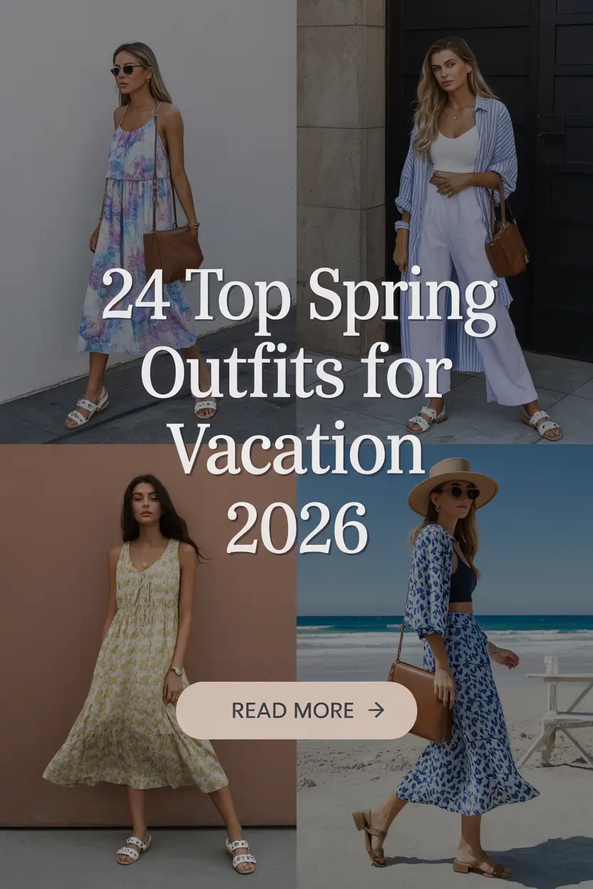 Top Spring Outfits for Vacation 2026: Fresh, Cute & Classy Inspo for Women