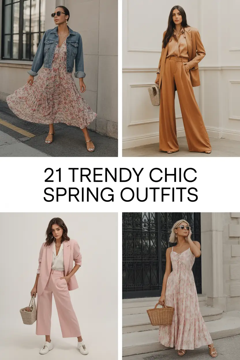 Trendy Chic Spring Outfits 2026: Fresh, Classy & Effortlessly Stylish Looks
