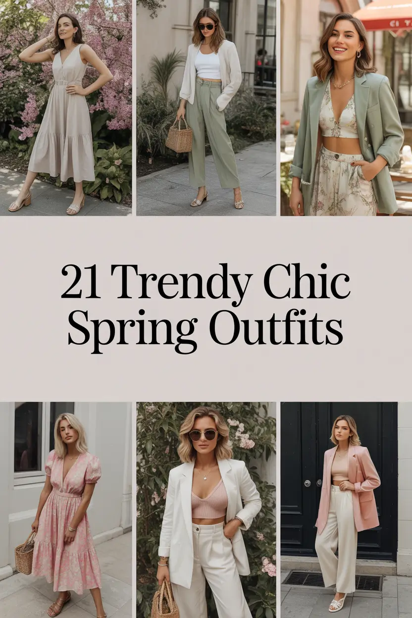 Trendy Chic Spring Outfits 2026: Fresh, Classy & Effortlessly Stylish Looks