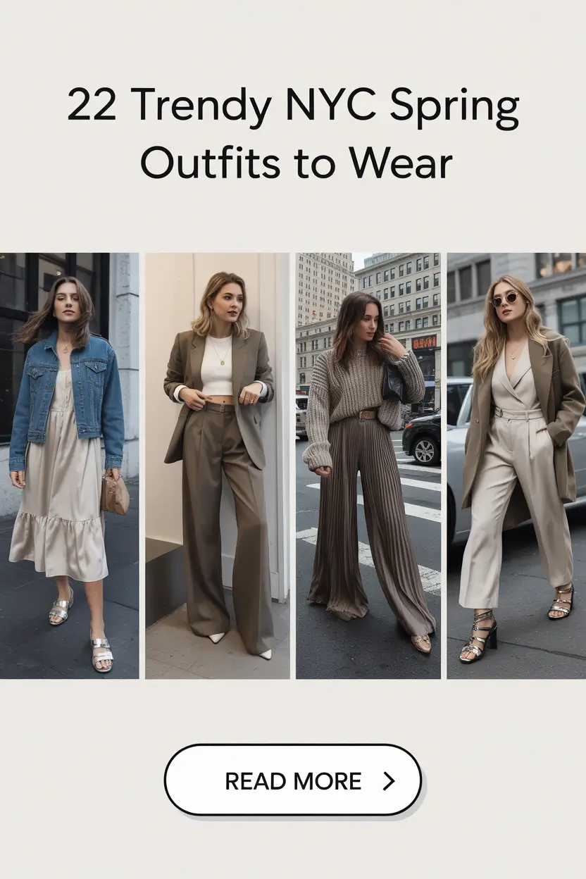 Trendy NYC Spring Outfits to Wear 2026: Fresh Street Styles & Inspo for the New Season