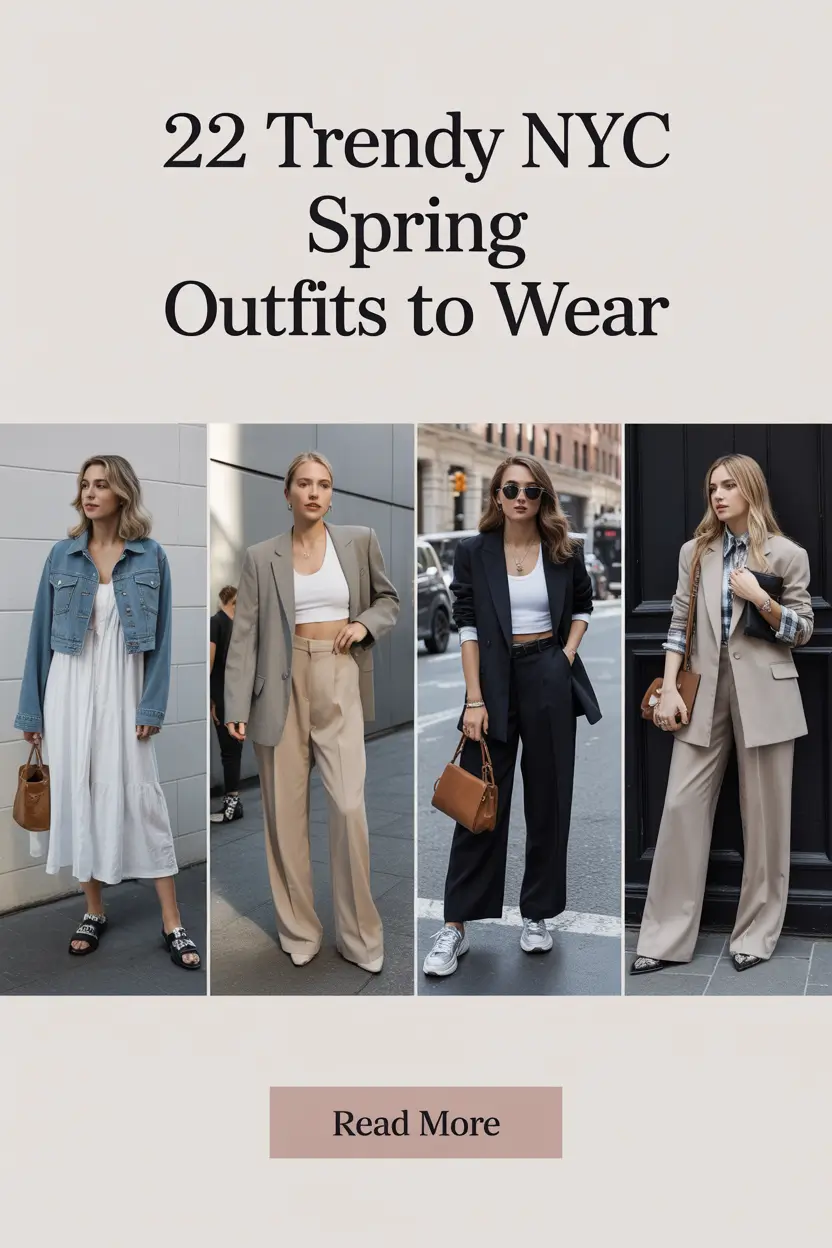 Trendy NYC Spring Outfits to Wear 2026: Fresh Street Styles & Inspo for the New Season