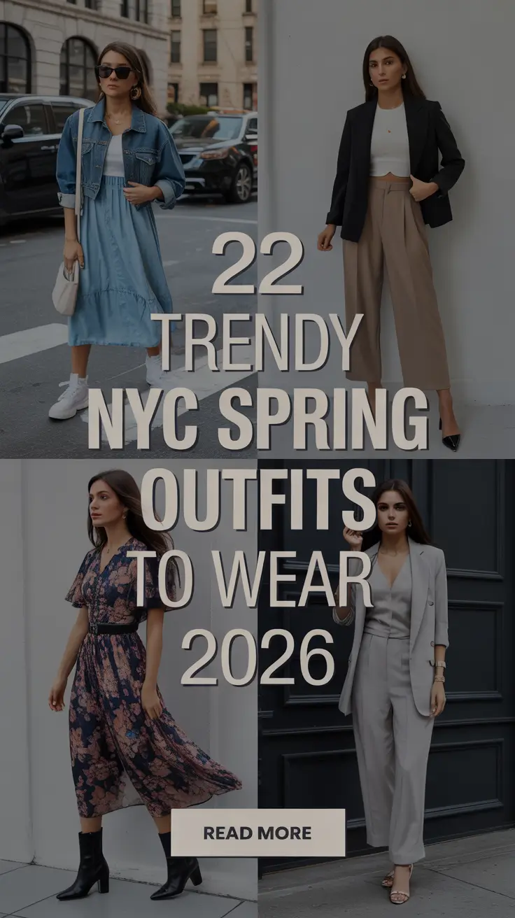 Trendy NYC Spring Outfits to Wear 2026: Fresh Street Styles & Inspo for the New Season