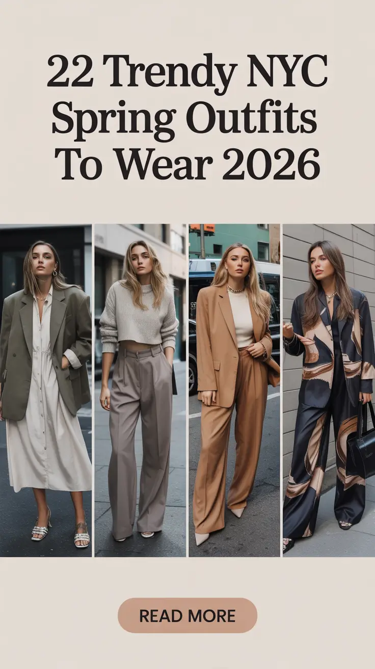 Trendy NYC Spring Outfits to Wear 2026: Fresh Street Styles & Inspo for the New Season