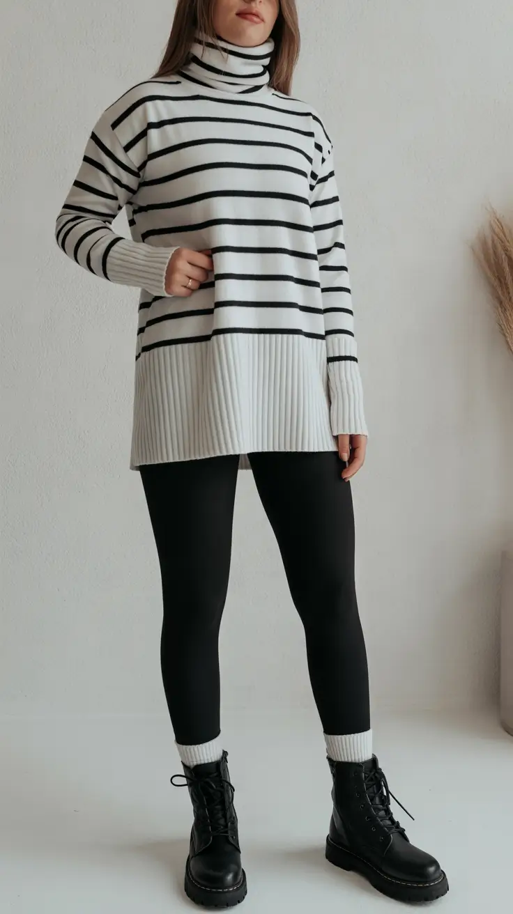 trendy spring outfit for Monday 2026 Soft Stripes With Monday Ease