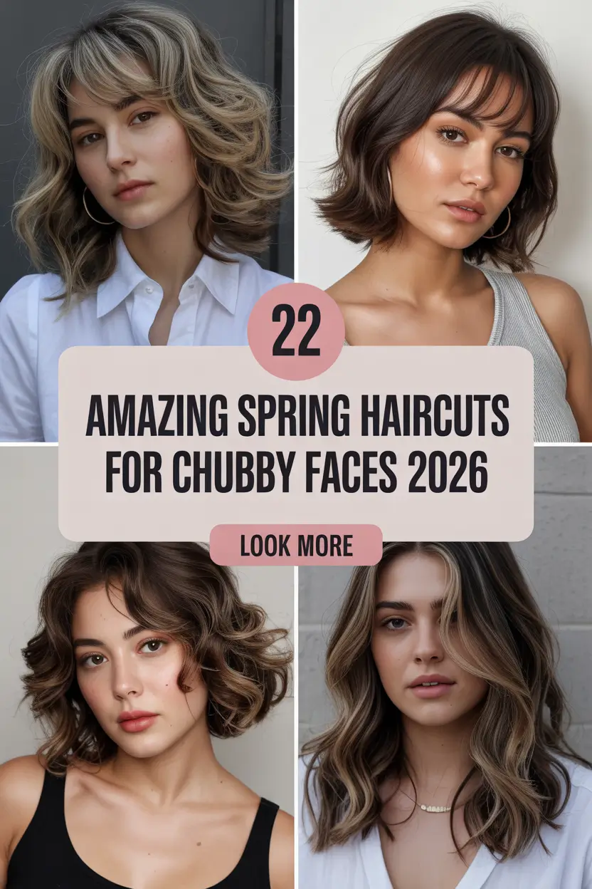 Amazing Spring Haircuts for Chubby Faces 2026: Fresh Ideas for a Flattering Seasonal Look