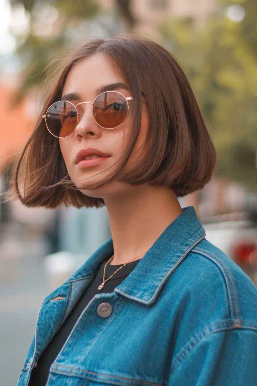 amazing spring short hairstyles 2026 Classic Parisian Bob With Natural Movement