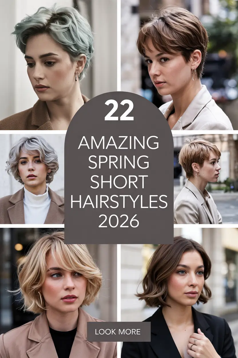 Amazing Spring Short Hairstyles 2026: Cute, Natural & Twist Ideas for Every Woman