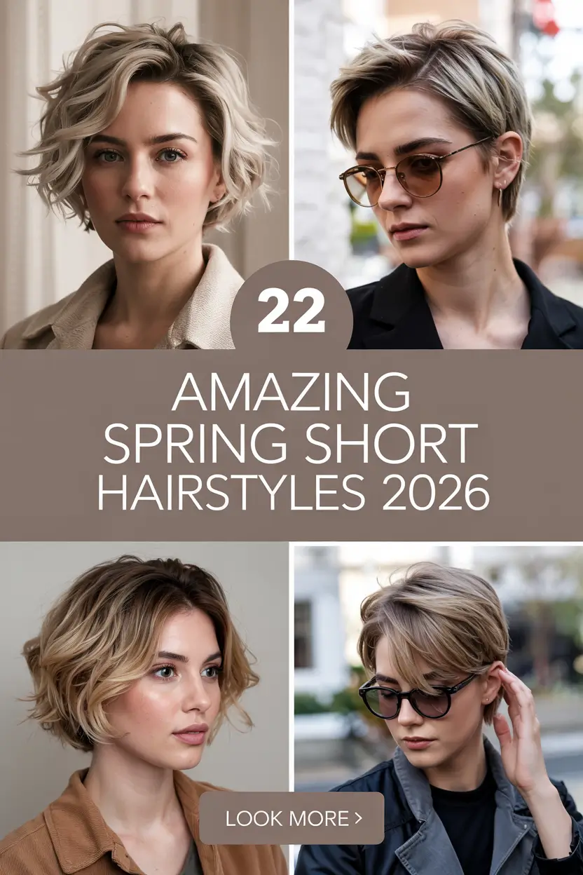 Amazing Spring Short Hairstyles 2026: Cute, Natural & Twist Ideas for Every Woman