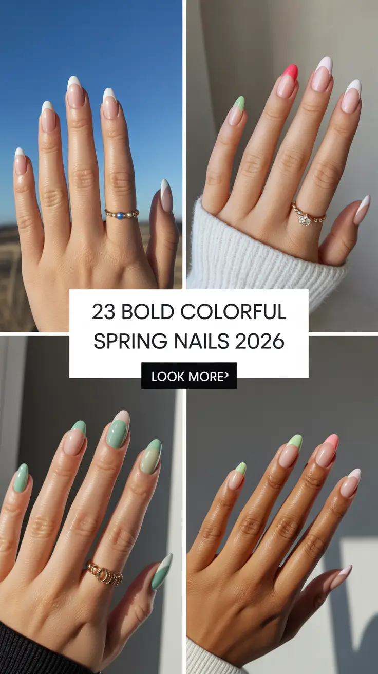 Bold Colorful Spring Nails 2026: Bright Trend Ideas & Fresh Inspo