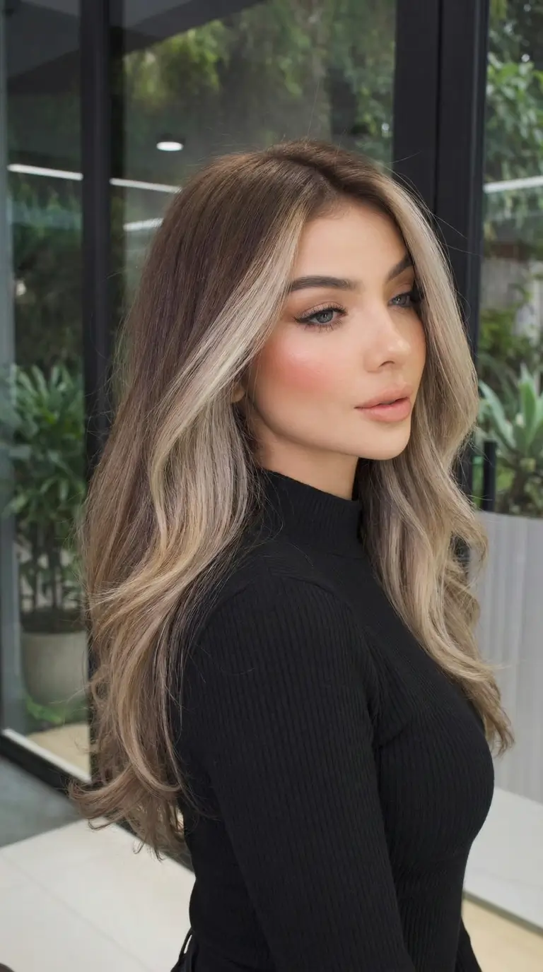 spring hair color trends 2026 Soft Mocha Face Frame Flow