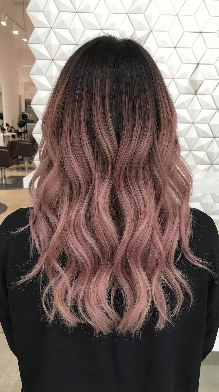 spring hair color trends 2026 Soft Mauve Melt