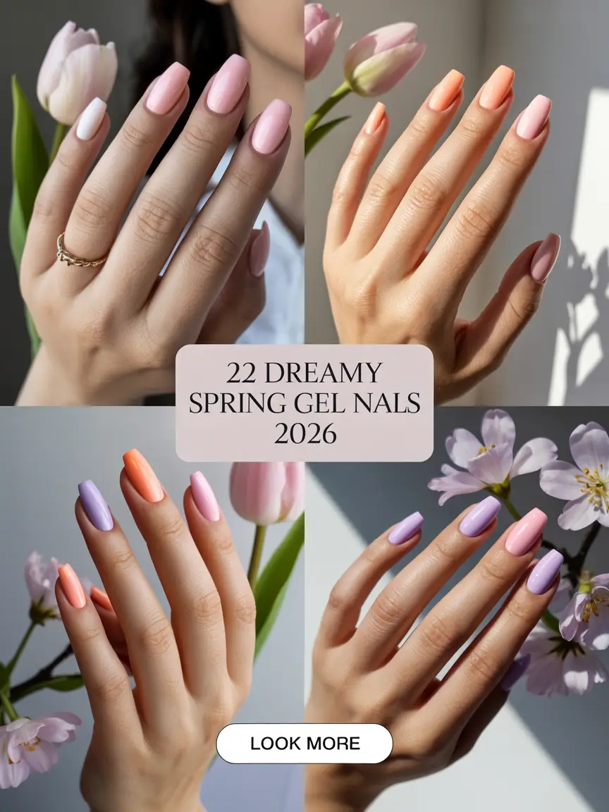 Dreamy Spring Gel Nails Vibes 2026: Cute Ideas, Colors & Designs for Fresh Seasonal Inspo