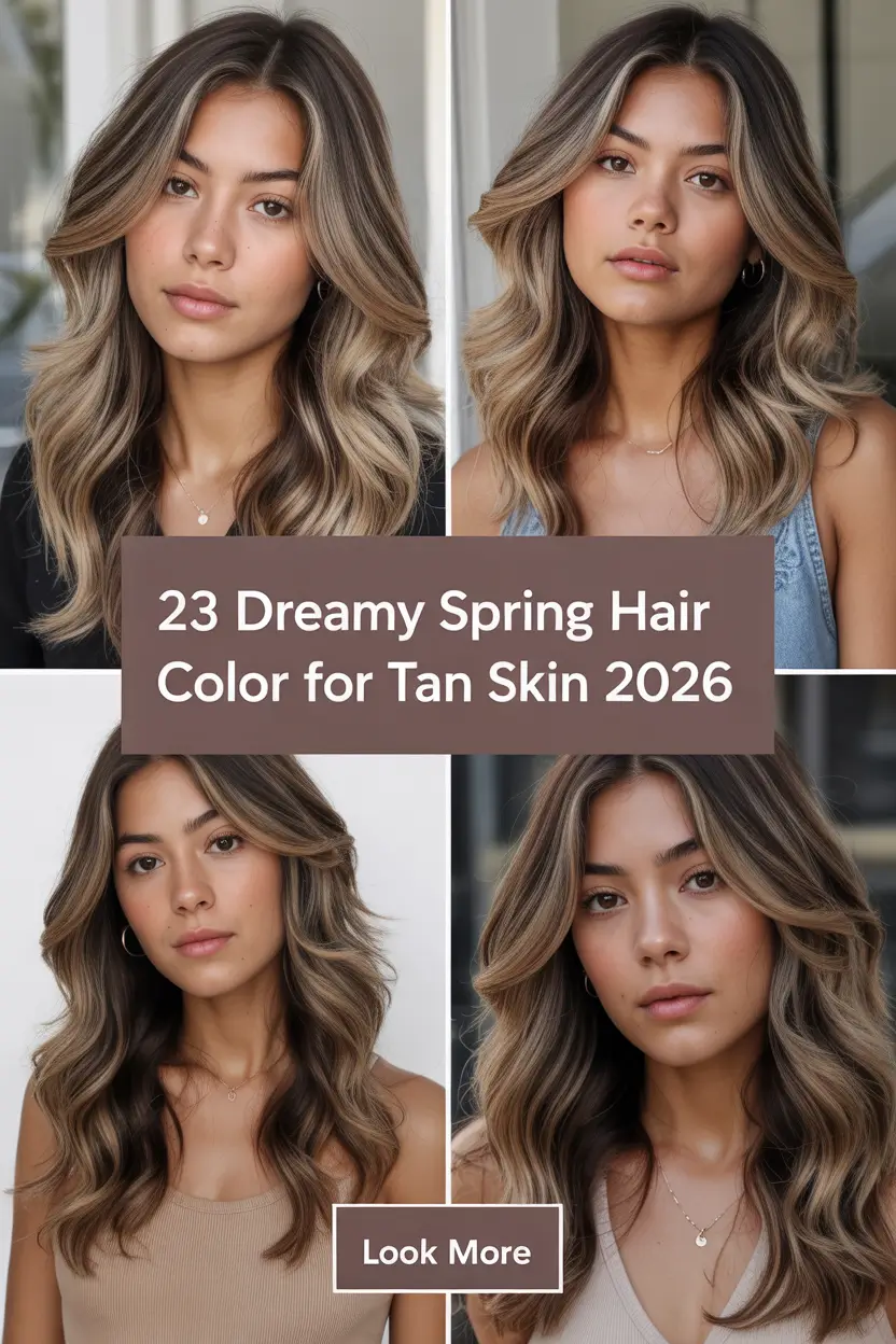 Dreamy Spring Hair Color for Tan Skin 2026: Soft, Trendy & Bright Ideas for the New Season