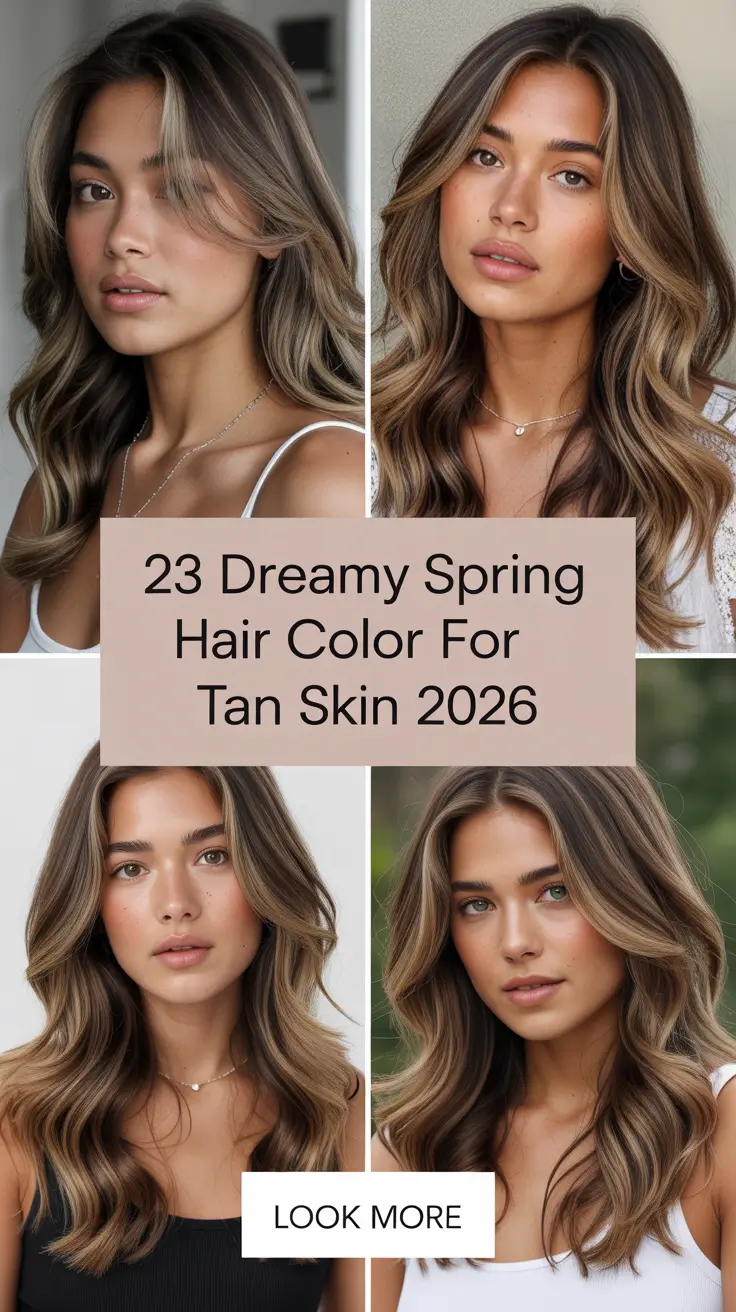 Dreamy Spring Hair Color for Tan Skin 2026: Soft, Trendy & Bright Ideas for the New Season