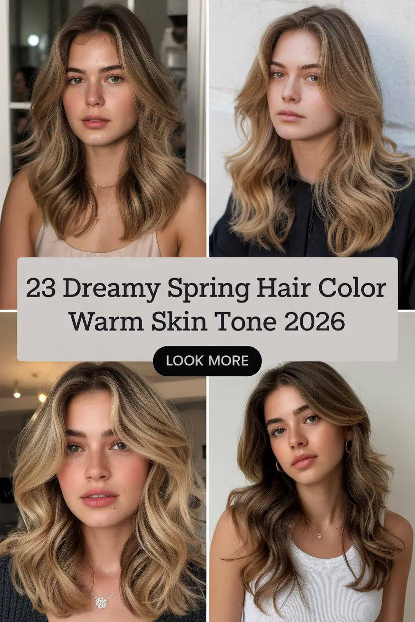 Dreamy Spring Hair Color Warm Skin Tone 2026: Fresh Ideas for a Soft, Glowing Look