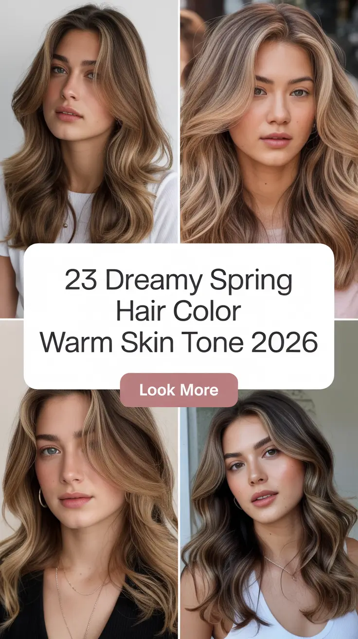 Dreamy Spring Hair Color Warm Skin Tone 2026: Fresh Ideas for a Soft, Glowing Look