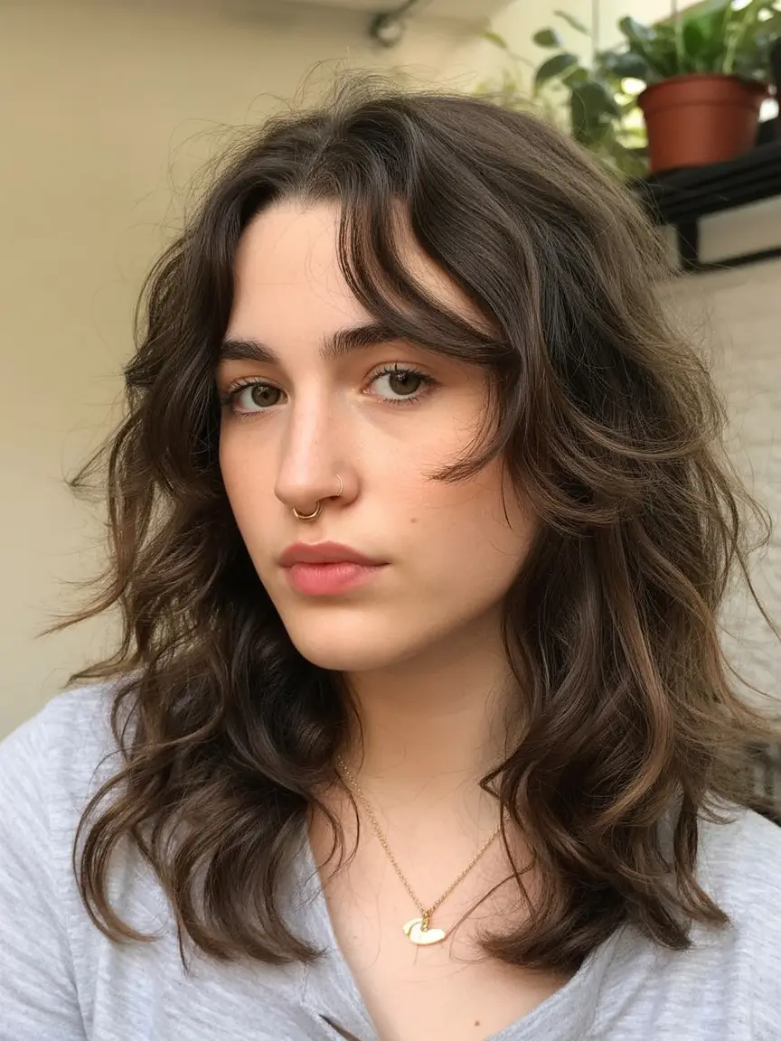 dreamy spring mid length haircut 2026 Soft Textured Layers With Effortless Movement