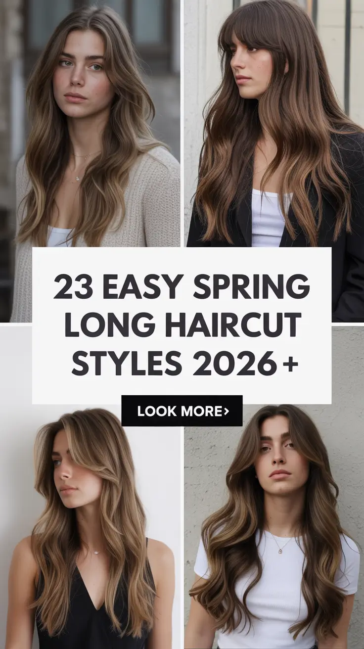 Easy Spring Long Haircut Styles 2026: Fresh Layers, Movement & Modern Length