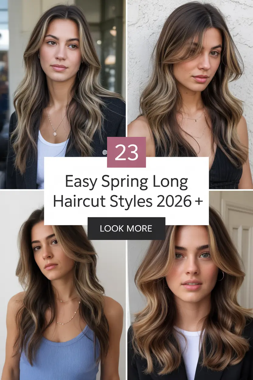 Easy Spring Long Haircut Styles 2026: Fresh Layers, Movement & Modern Length