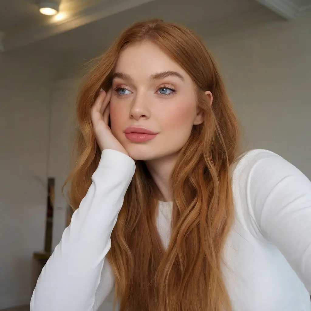 effortless spring hair trends 2026 Light Copper Waves with Soft Natural Warmth