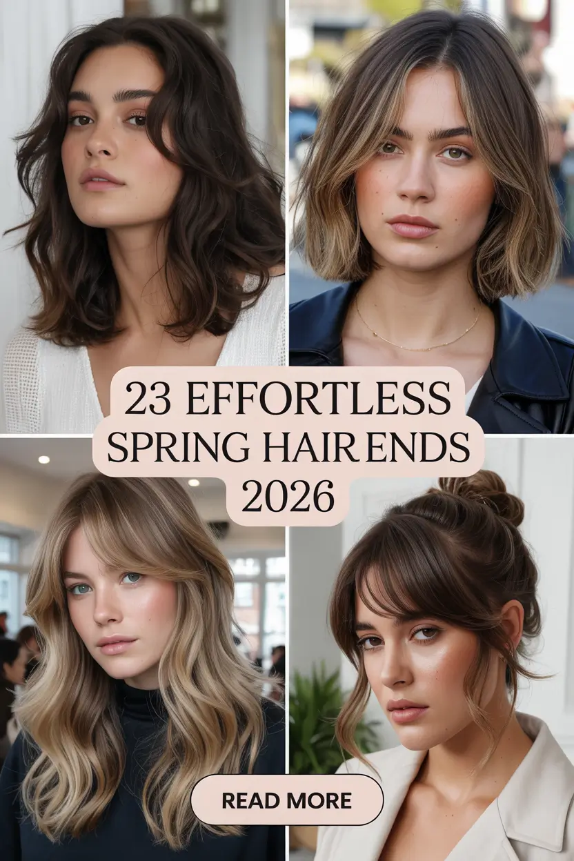 Effortless Spring Hair Trends 2026: Fresh Looks & Modern Color Ideas for the New Season