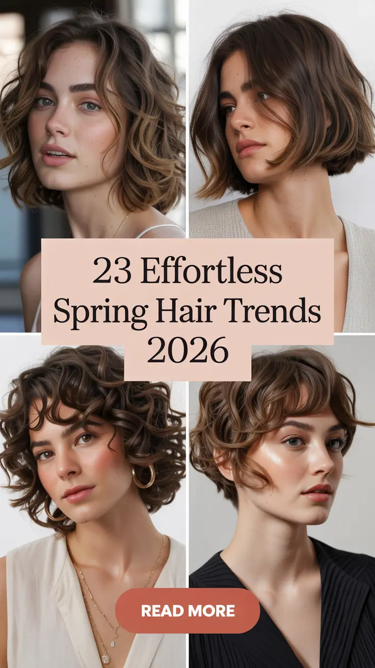 Effortless Spring Hair Trends 2026: Fresh Looks & Modern Color Ideas for the New Season