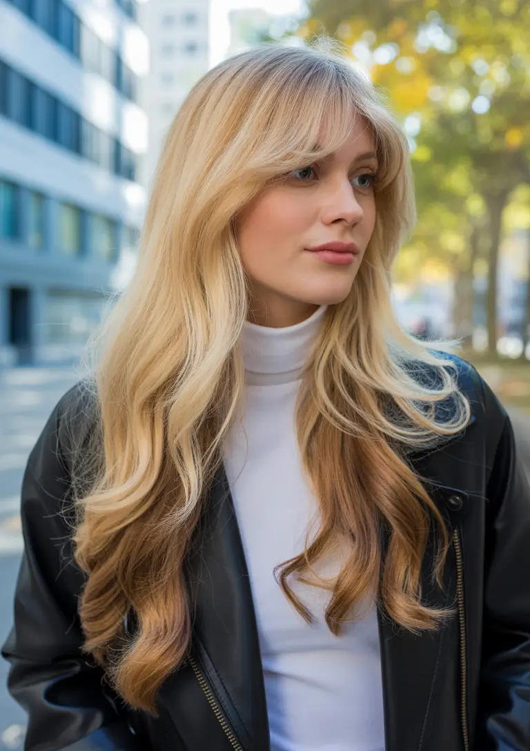 elegant spring blonde hair color designs 2026 Warm Honey Blonde With Natural Root Flow