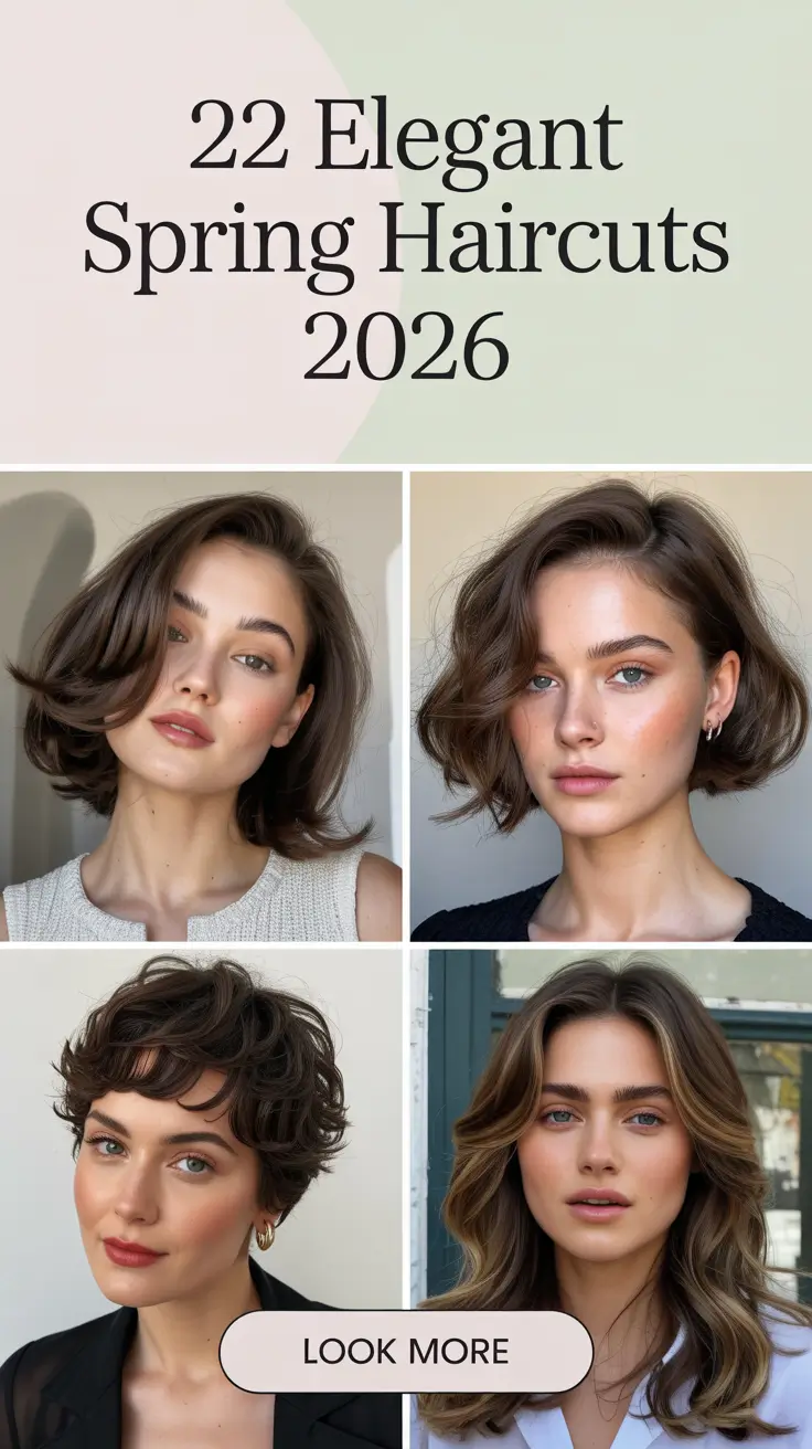 Elegant Spring Haircuts 2026: Fresh Shoulder Length Hair Ideas