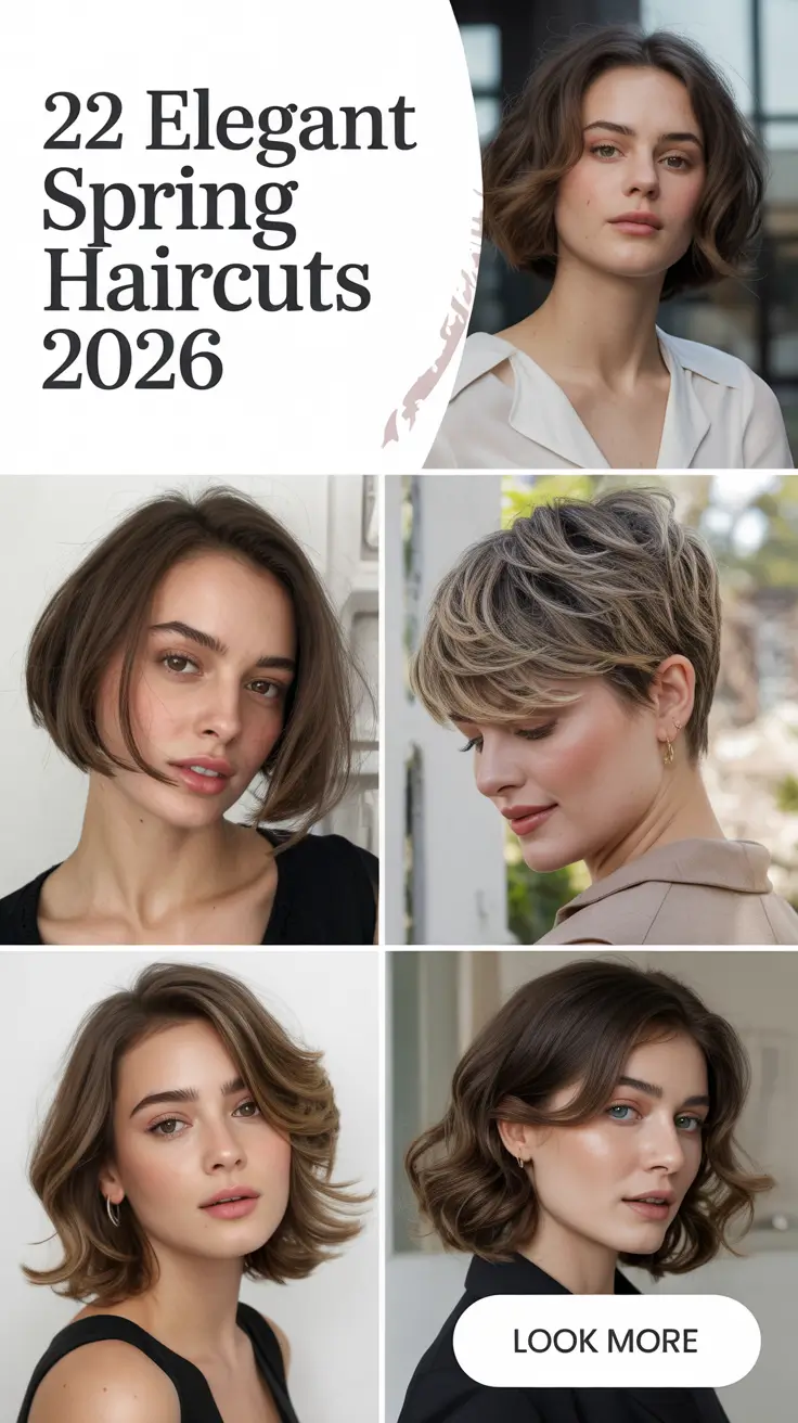 Elegant Spring Haircuts 2026: Fresh Shoulder Length Hair Ideas