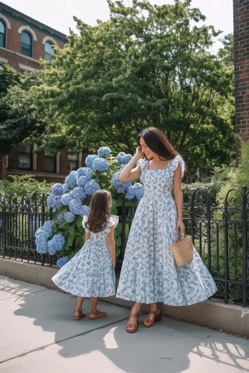 spring family pictures outfits Romantic florals with timeless spring charm