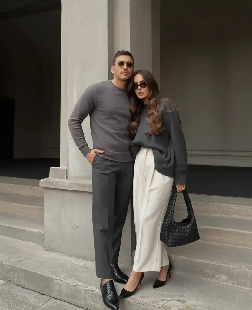 spring family pictures outfits Elevated neutrals with relaxed city elegance