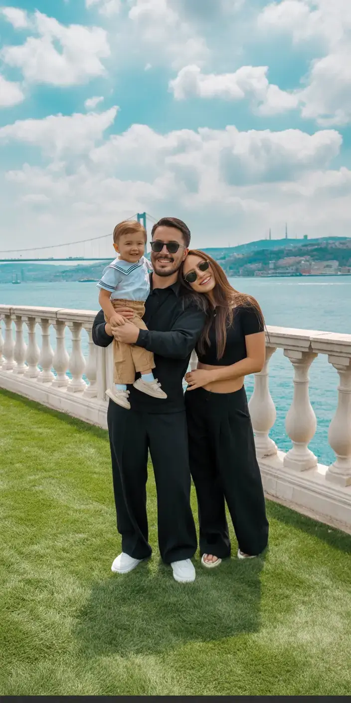 spring family pictures outfits Classic black with breezy coastal confidence