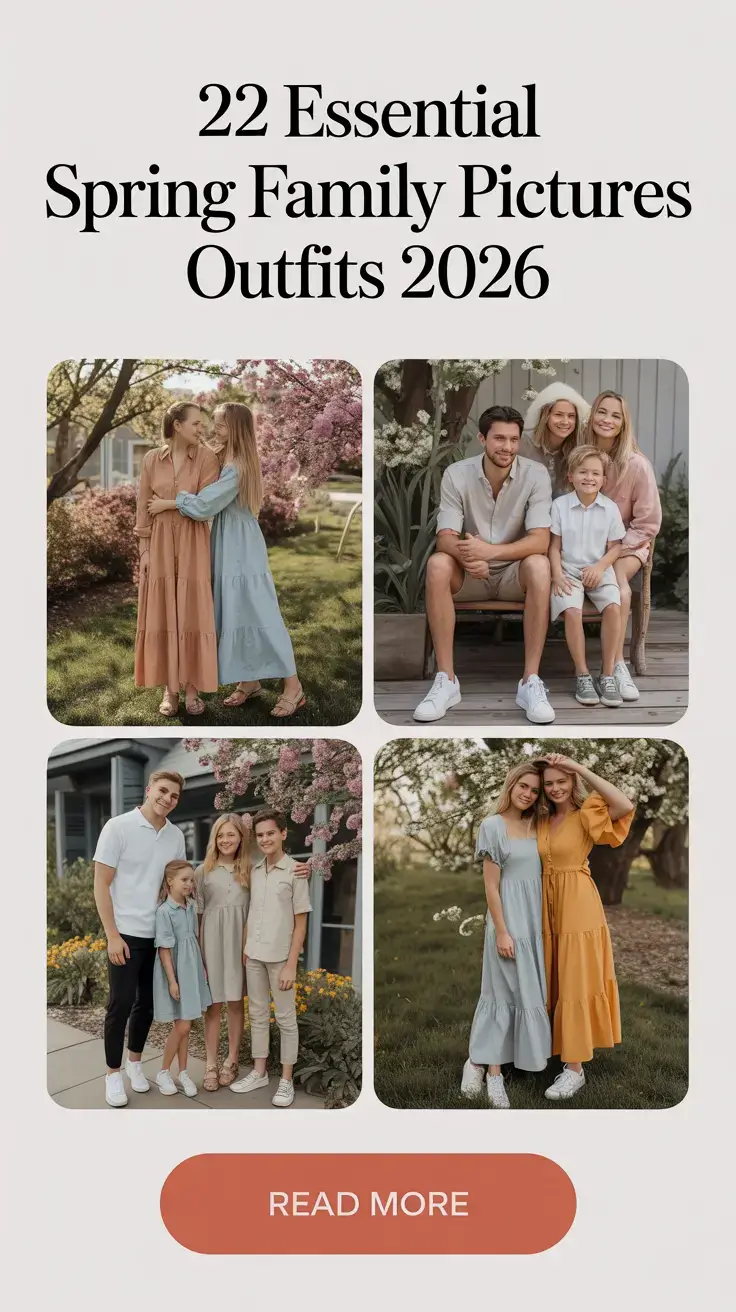 Spring Family Pictures Outfits: Fresh 2026 Ideas for Every Style