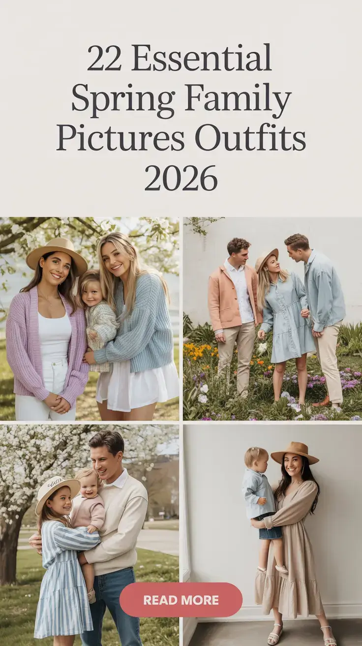 Spring Family Pictures Outfits: Fresh 2026 Ideas for Every Style